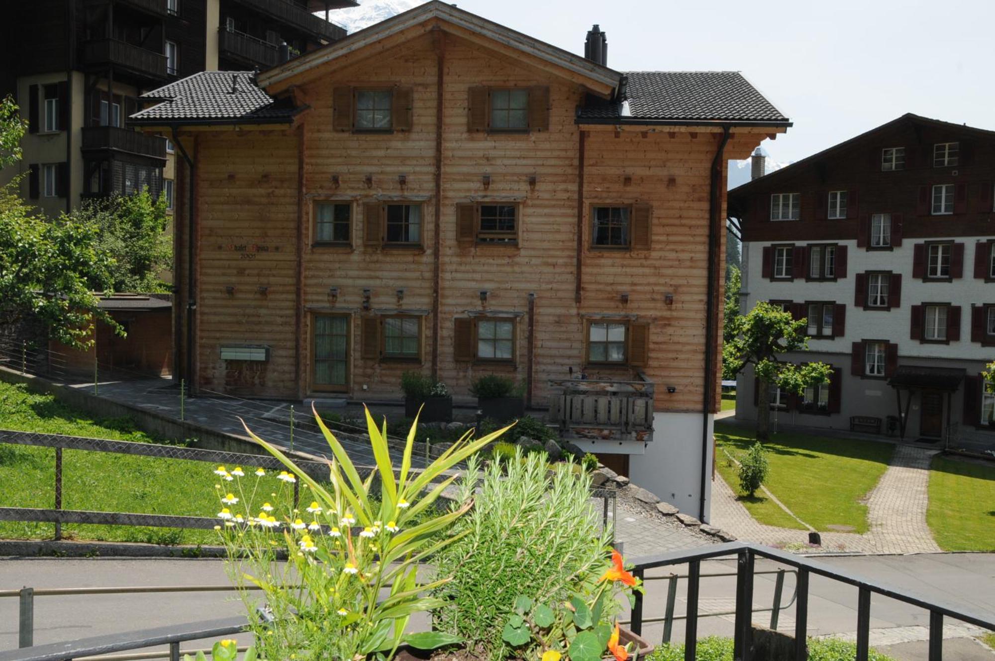 Chalet Alpina Gyger Wengen Exterior foto